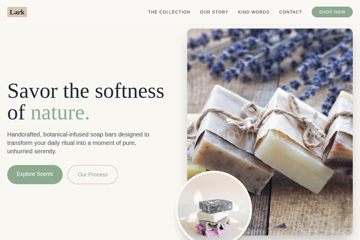 Lark Handmade Soap