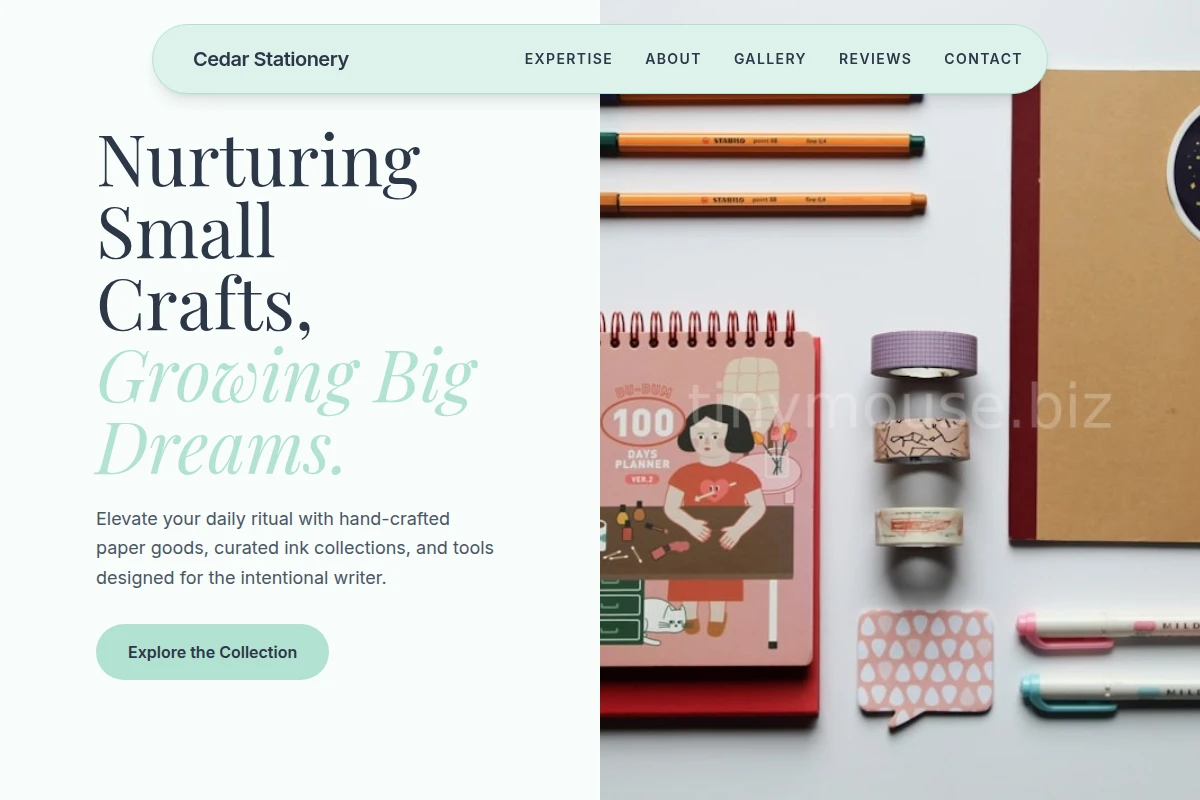Cedar Stationery